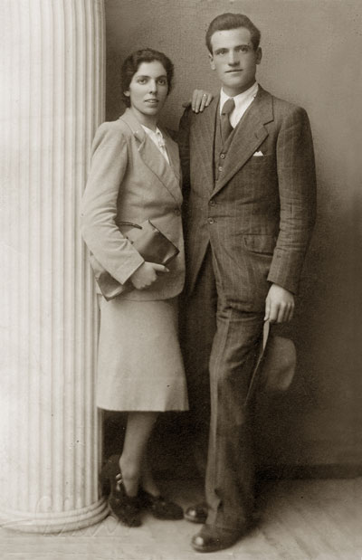 Pierina Gallia e Faustino Piardi. Mafé. Nozze