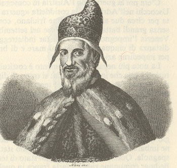 Venezia, doge Giovanni Bembo del sec. XVII. I Piardi sono al servizio della Serenissima