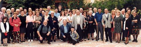 ingrandisci - gruppo di partecipanti al 30° anniversario di sacerdozio di Don Gian Piero Piardi