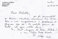 Lettera di P. Aldo del 17.02.2000