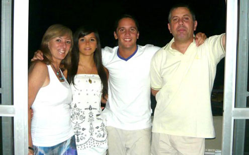 MENDOZA. Laura Gonzalez, Yessica, Claudio e Ricardo Aurieme