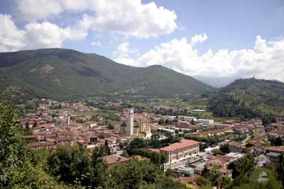 foto panoramica di Gussago