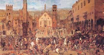 Mantova 1328 - Cacciata dei Bonacolsi da parte dei Gonzaga. I Piardi sono nel mantovano , a Pomponesco  in argine di Po, sin dal XV secolo.