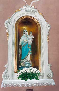 Navezze di Gussago - Chiesa di S. Vincenzo Ferreri: Madonna del combattente